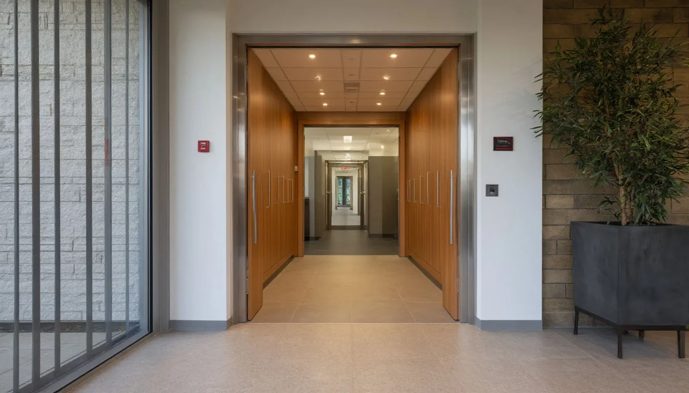 Стеклянные и глухие двери